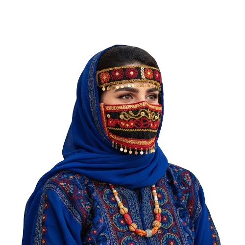 خرید آنلاین عبا و لباس بندری محلی و نقاب و اکسسوری محلی از سایت فروشگاه گالری اِی سون